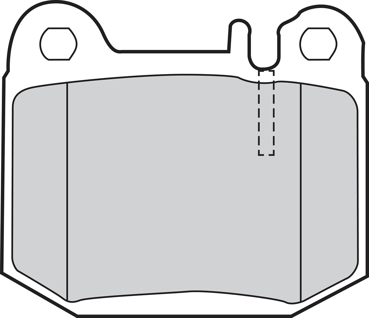 Jeu de 4 plaquettes de frein VALEO ref. 302053
